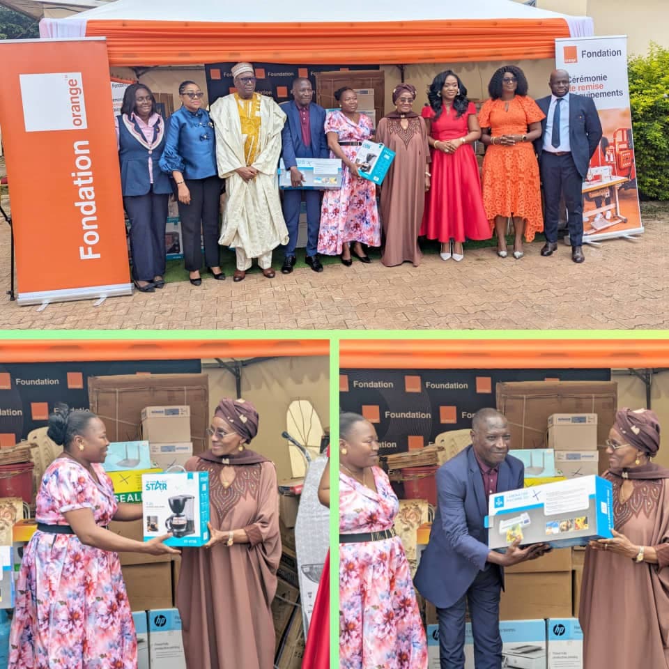 - Fondation Orange Cameroun : des équipements pour renforcer l’autonomisation des femmes