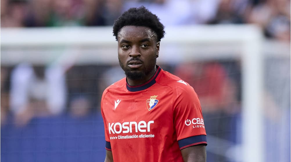 Enzo Boyomo pourrait quitter Osasuna cet hiver - Lebledparle