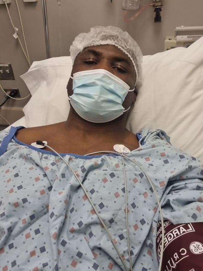 Francis Ngannou opéré avec succès au genou droit