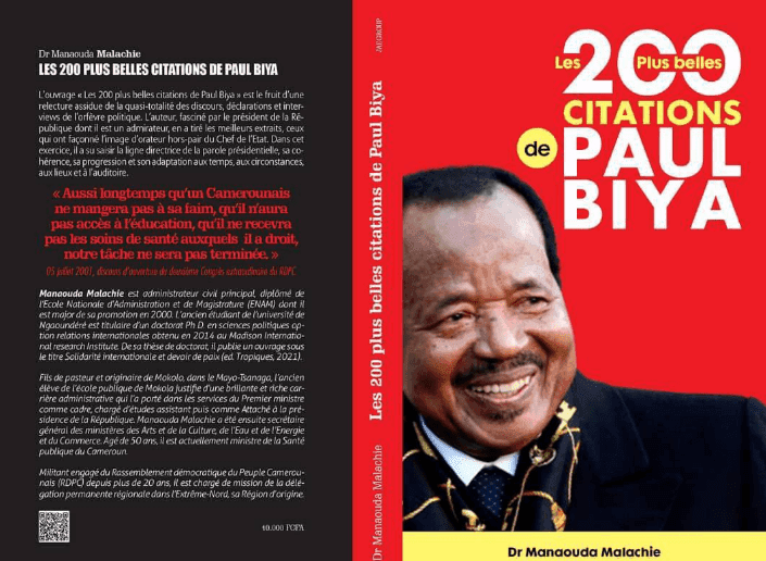 "Les 200 plus belles citations de Paul Biya" : voici pourquoi le livre de Manaouda Malachie provoque la controverse - Lebledparle