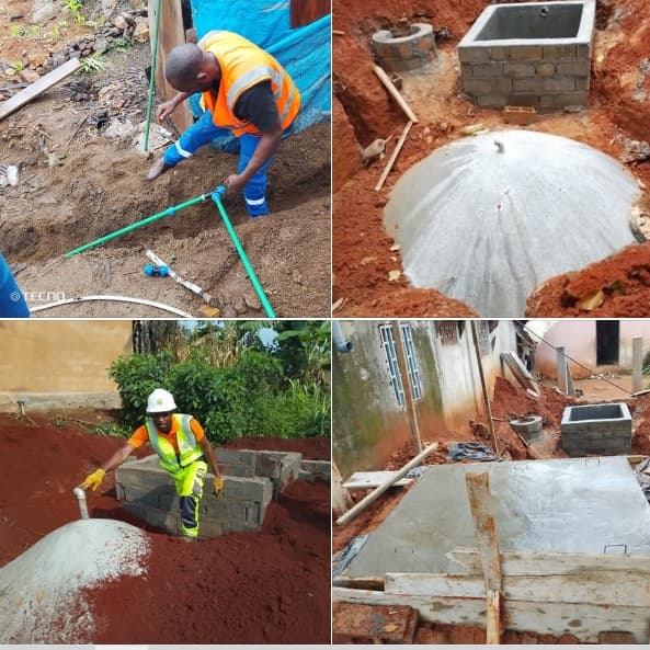 - Chantier-école de biométhanation en milieu urbain à Yaoundé:la 3ème réalisation pratique