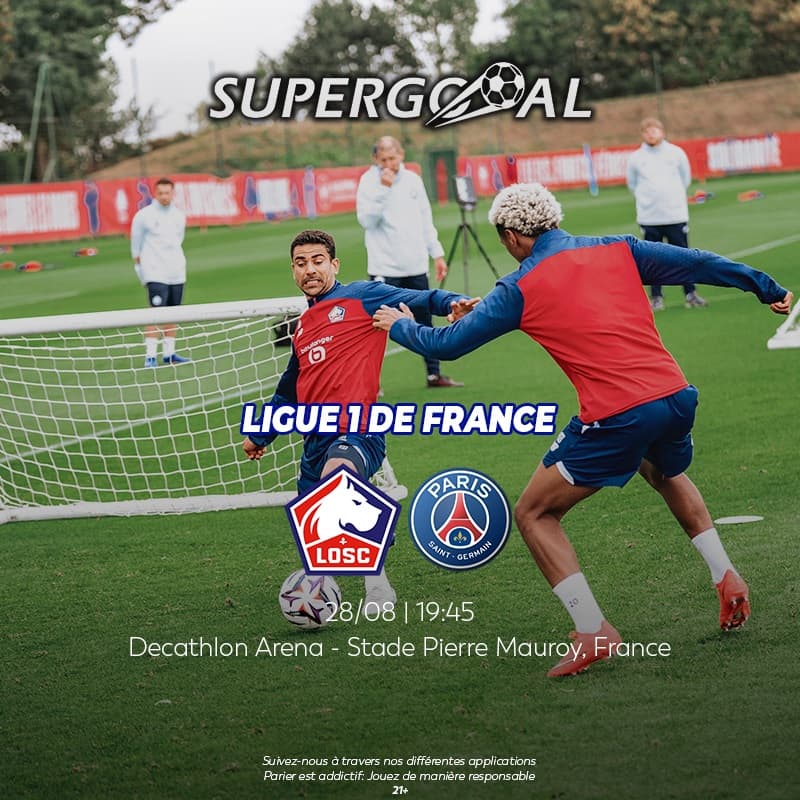 - Lille OSC attend le Paris Saint-Germain en Ligue 1