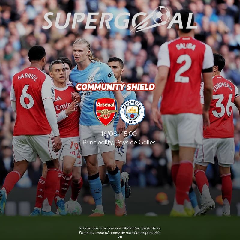 - Arsenal - Manchester City : le Community Shield lance la bataille