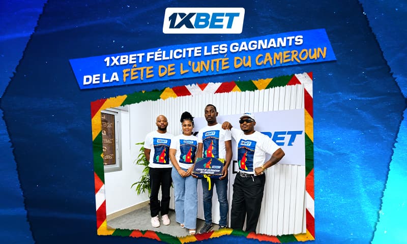 1xBet récompense les gagnants du concours « Le Cameroun à travers mes yeux »