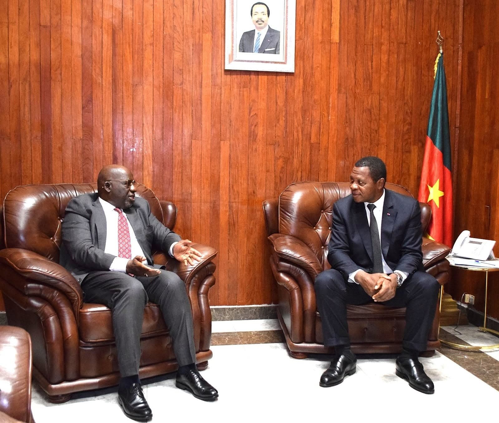 Atanga Nji et l’OMS préparent l’après-aide humanitaire au Cameroun