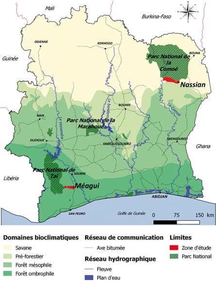 Au nord de la Côte d’Ivoire (2/4). Le Parc national de la Comoé