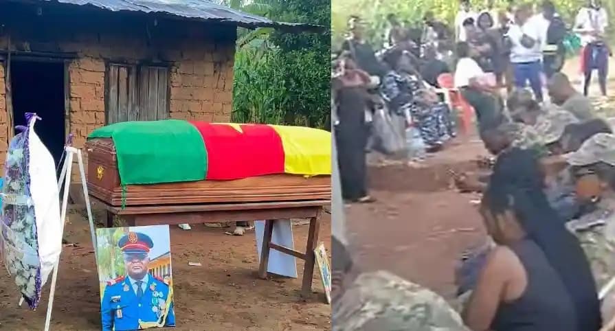Babungo : le sergent-chef Bazil Muma inhumé dans son village