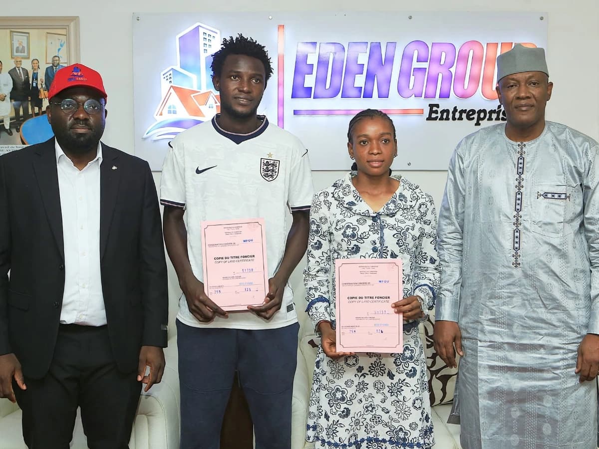 Ballons d’Or camerounais 2025 : Serge Daura et Lys Fraîche Melong reçoivent leurs titres fonciers