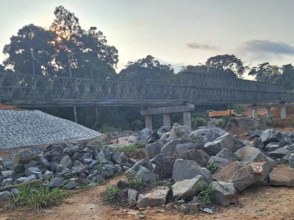 Banyo : le pont métallique Acrow sur la rivière Mayo-Taram inauguré le 1er septembre