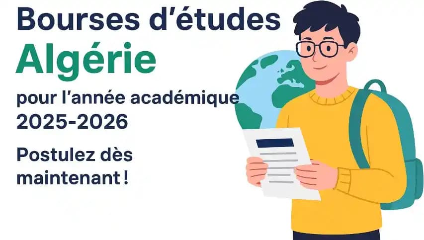 Bourses Algérie 2026 : 205 places offertes aux étudiants camerounais