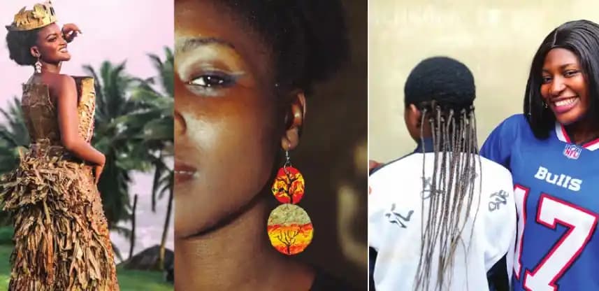 Buea : des feuilles de plantain transformées en bijoux tendance