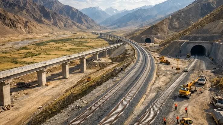 Building the China-Kyrgyzstan-Uzbekistan Railway Together