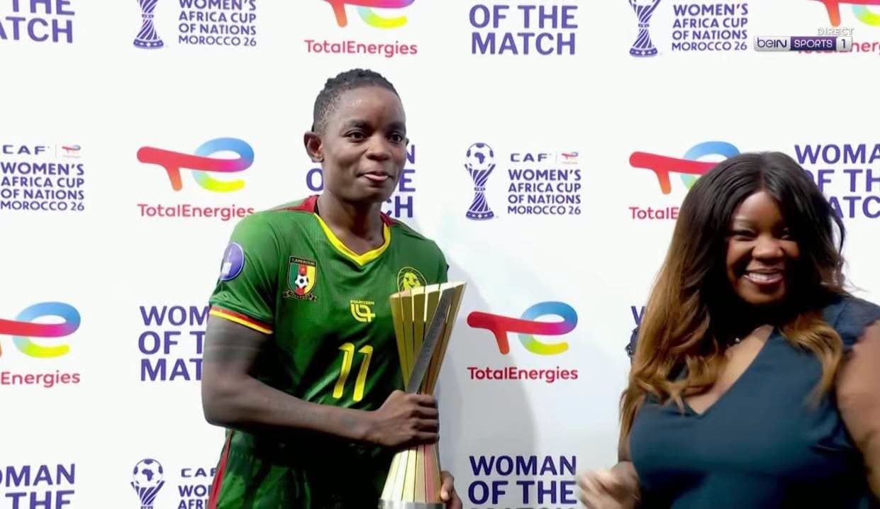CAN féminine 2026 : Marie Gisèle Ngah Manga élue meilleure joueuse de la finale