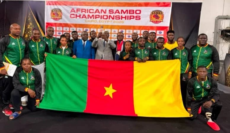 Championnats d’Afrique de sambo 2026 : le Cameroun décroche 9 médailles en Égypte