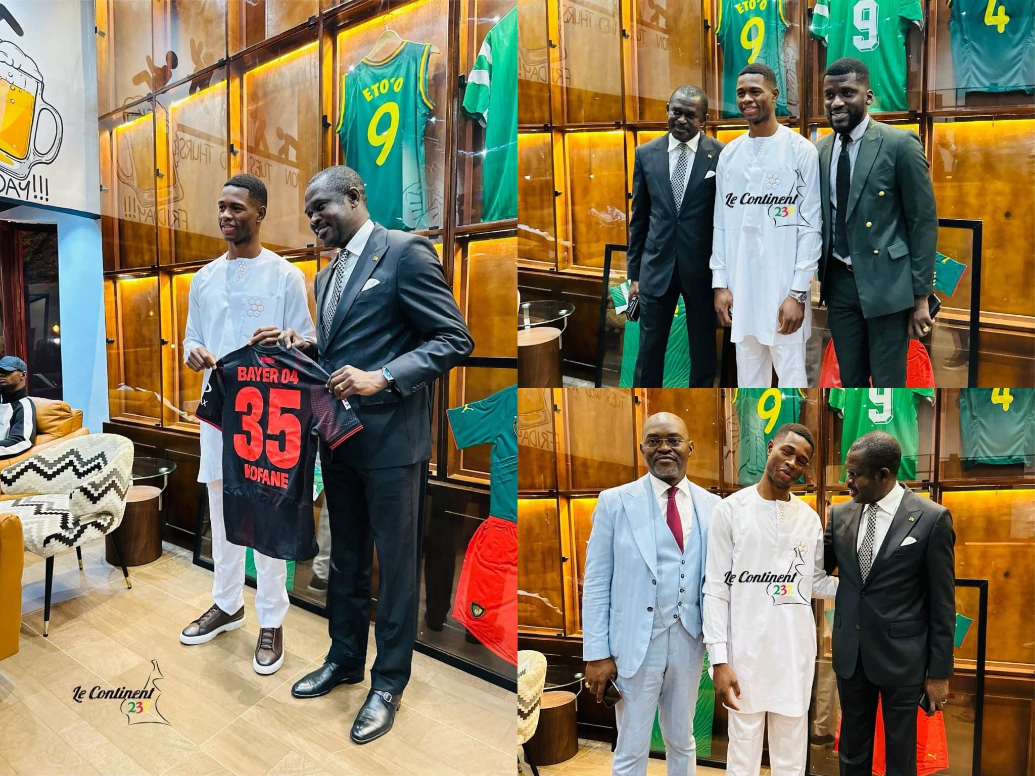 Christian Fofane rencontre Oswald Baboke