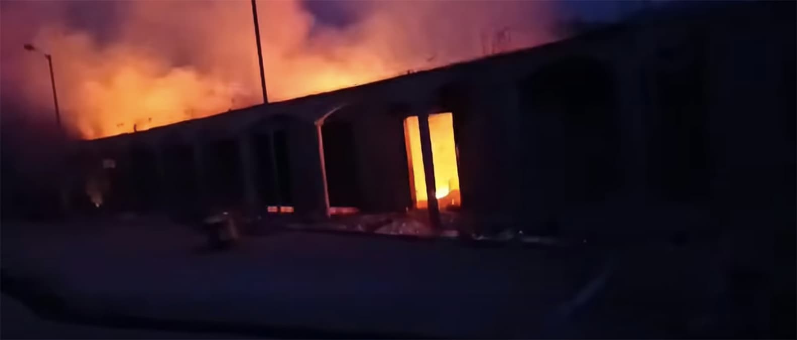Douala : un Snack-bar ravagé par les flammes