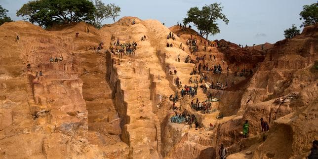 En Centrafrique, un éboulement dans une mine d’or artisanale fait au moins 100 morts