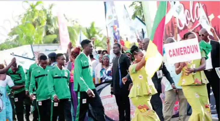 Grand prix Chantal Biya : présentation des équipes à Bagofit
