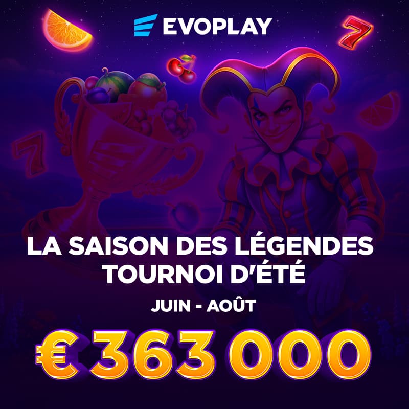 Evoplay summer season of legends: place à votre victoire !