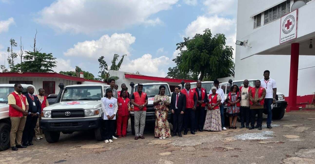 Humanitaire : la Croix-Rouge reçoit un important appui logistique pour ses interventions d’urgence