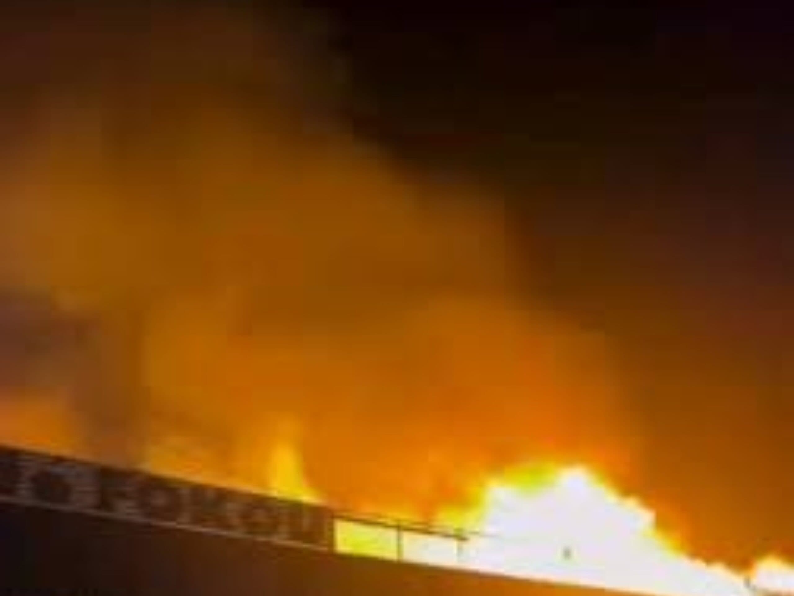 Incendie au marché Foumi à Douala