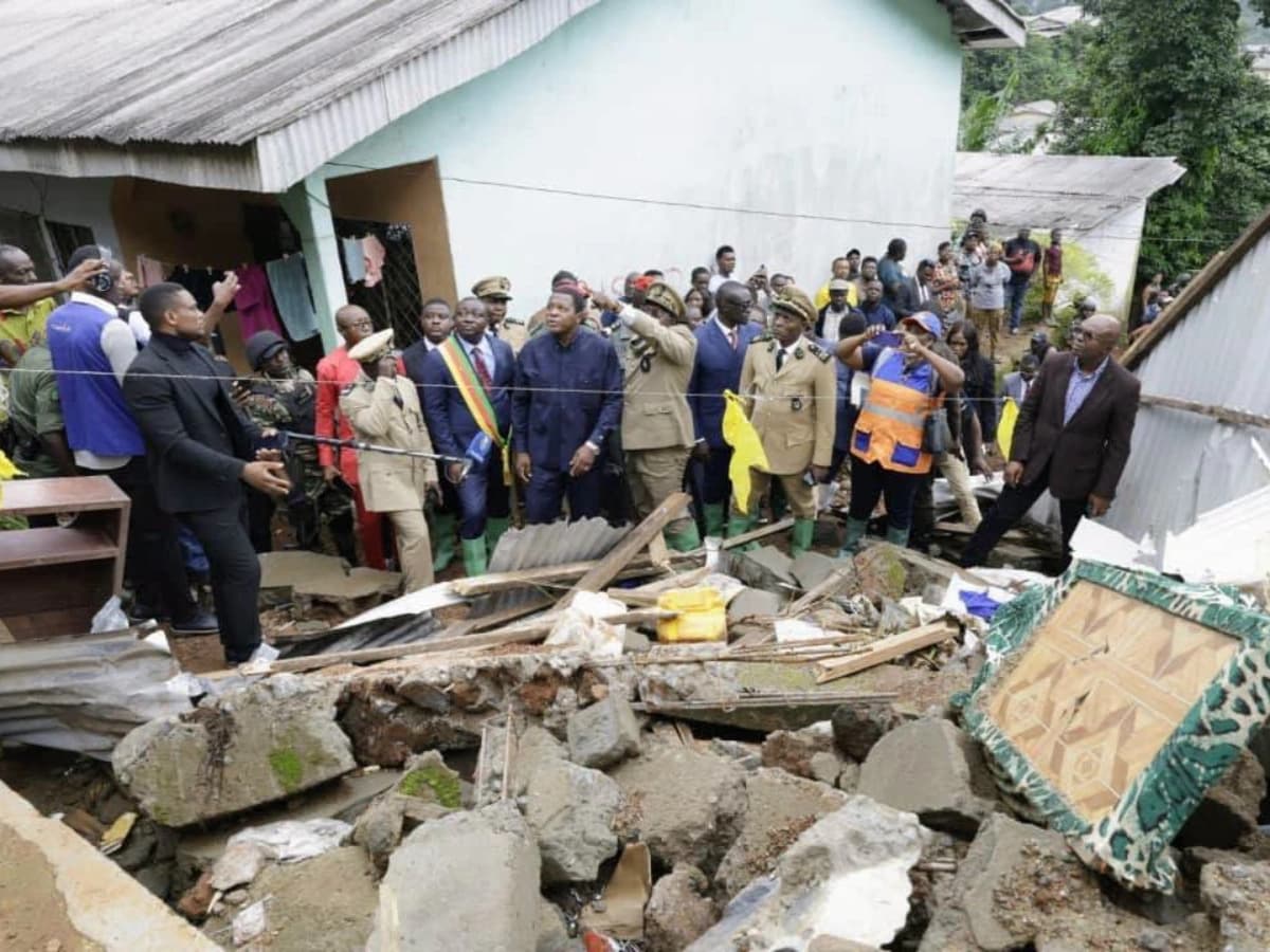 Inondations à Limbé : Paul Atanga Nji au chevet des sinistrés
