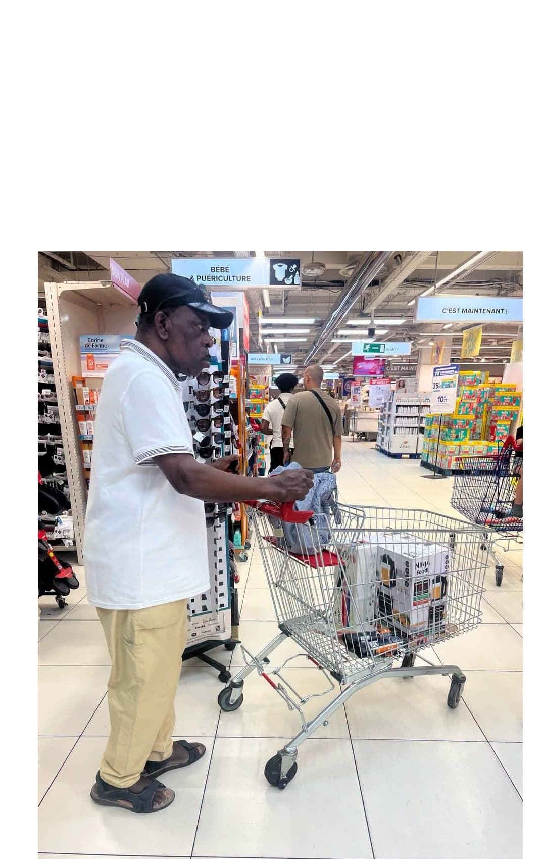 Jailed Former PM Inoni Ephraim Spotted Shopping in Paris