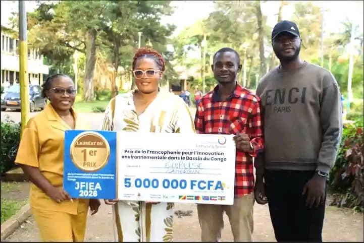 JFIEA 2026 : l’équipe camerounaise EcoPulse remporte le premier prix du hackathon environnemental à Brazzaville