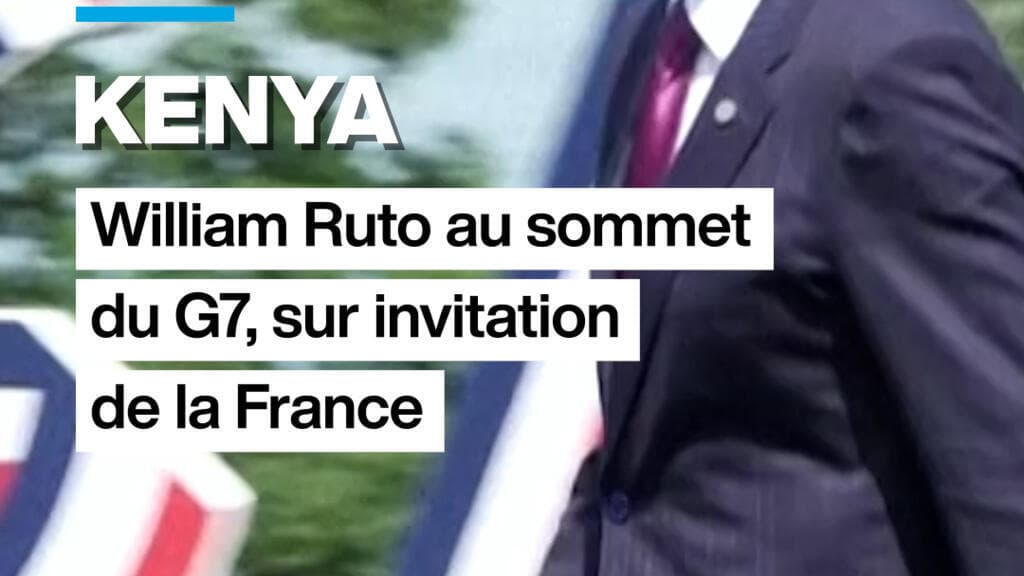 Kenya : le président William Ruto au sommet du G7 sur invitation de la France