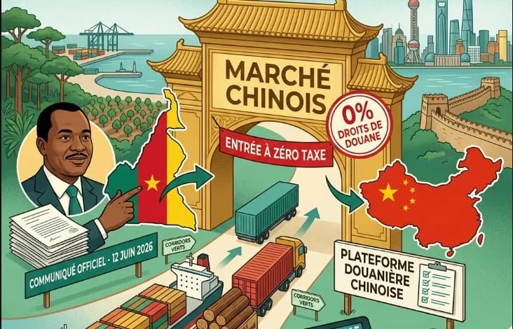 La Chine ouvre son marché à zéro taxe : une aubaine pour les exportateurs camerounais
