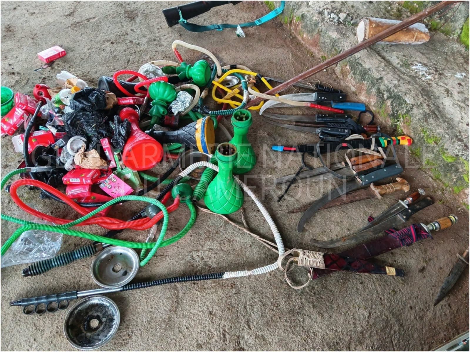 La compagnie de gendarmerie de Bertoua assainit la localité de Tonga Gandima