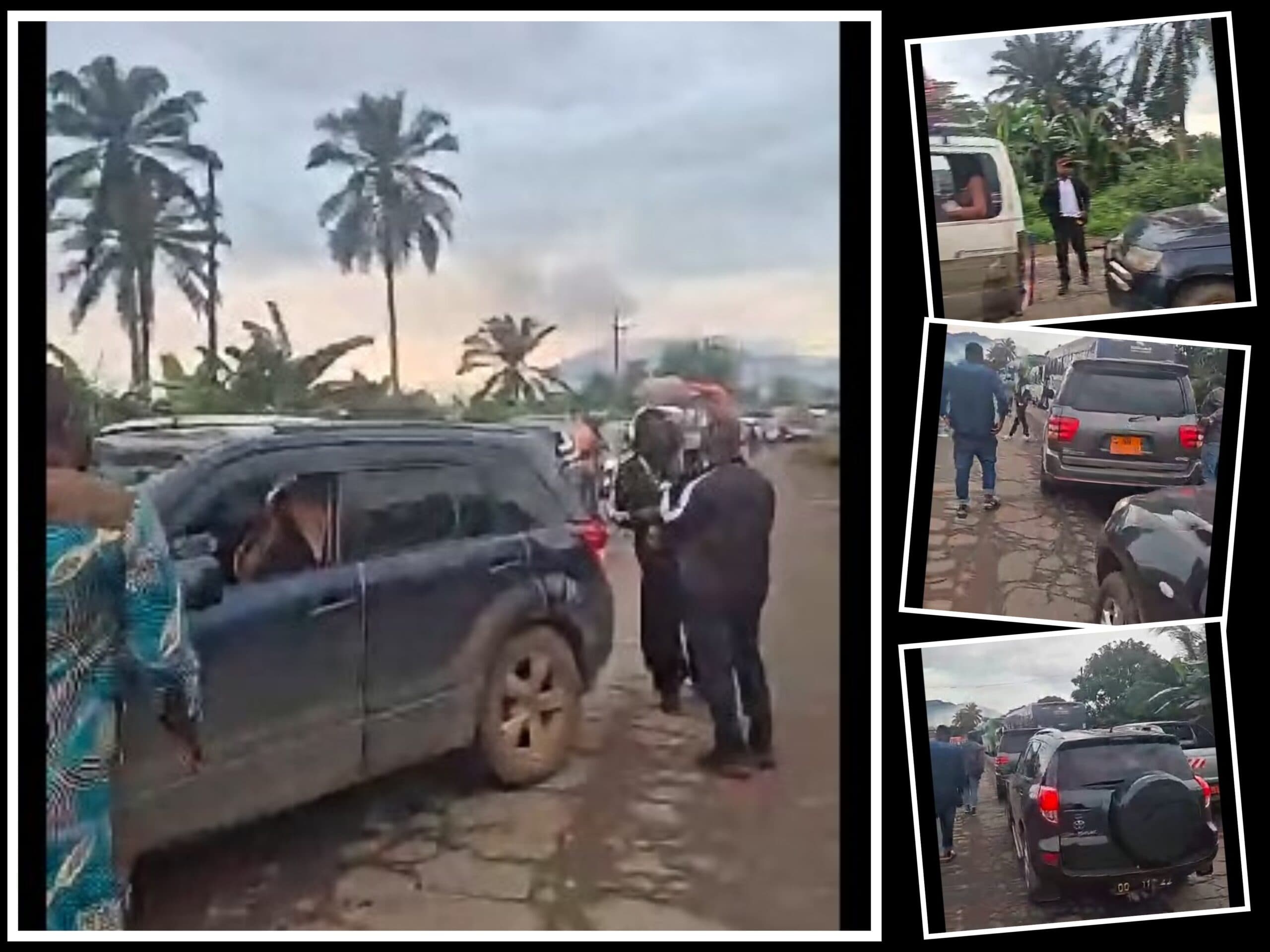 La nationale Douala-Bafoussam bloquée au niveau de Ndoungue