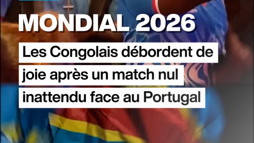La RD Congo déborde de joie après un match nul inattendu face au Portugal