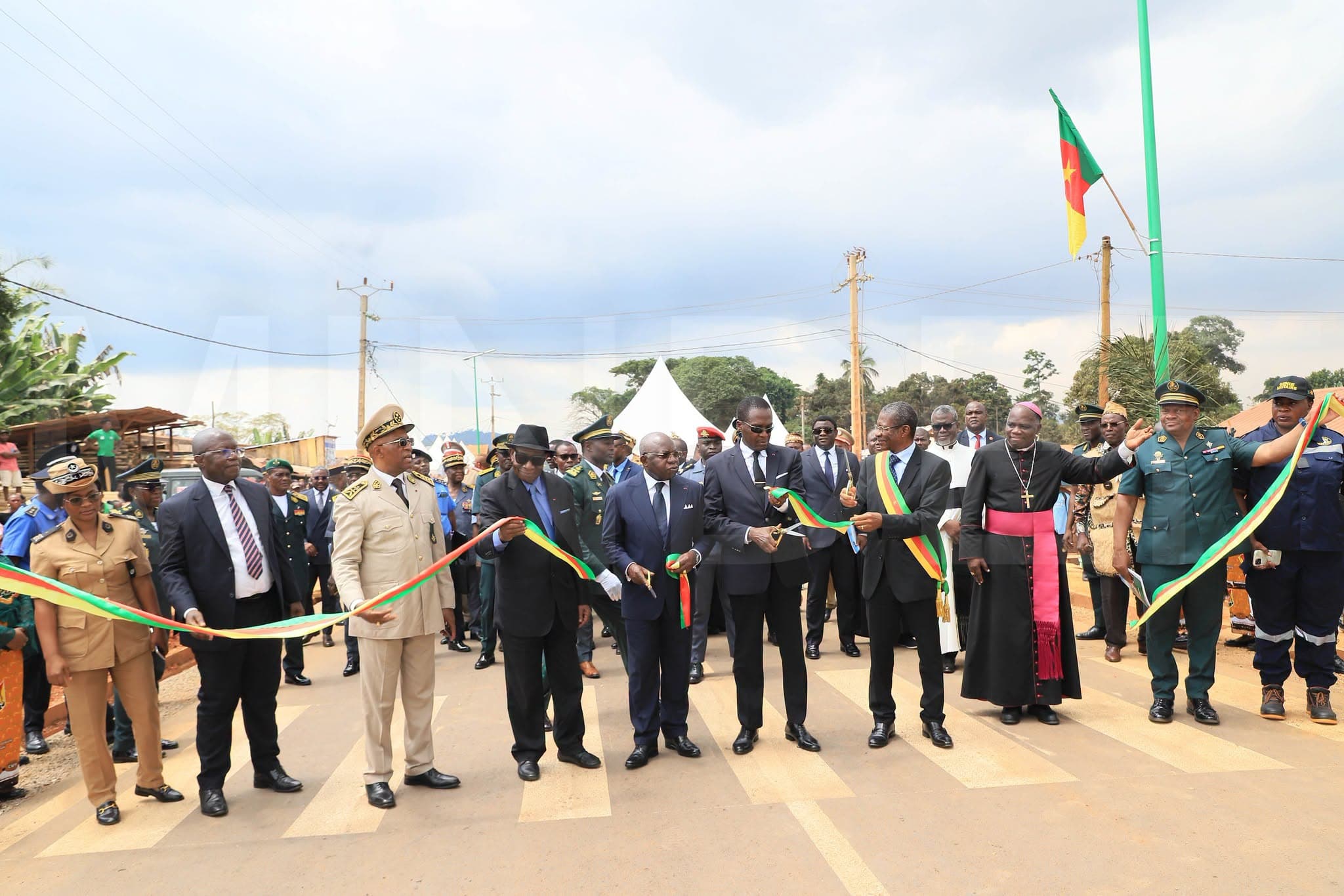 La route Plateau Minkoameyos – Nkol Nkoumou rétrocédée par le Génie Militaire