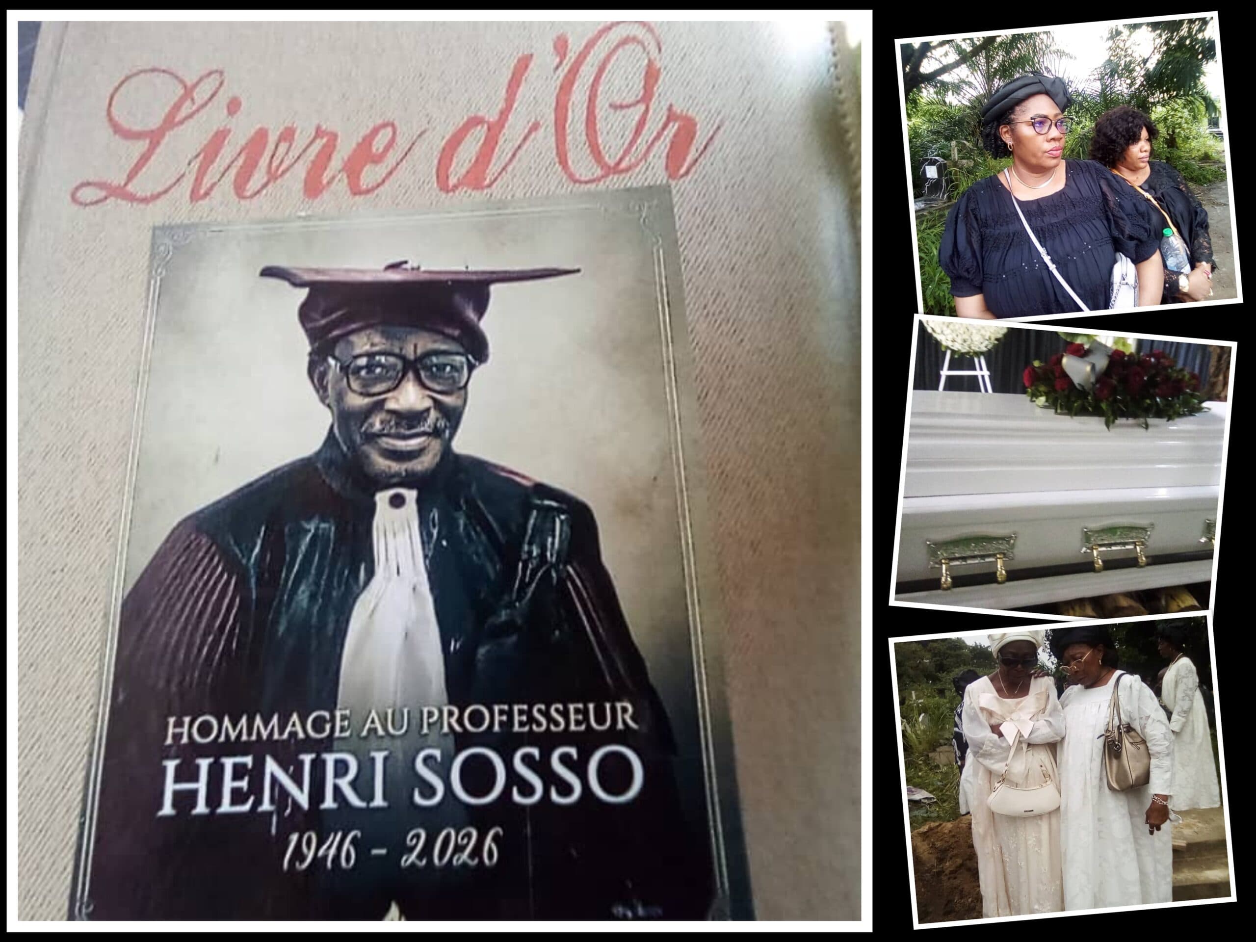 Le Pr Henri Sosso repose désormais au cimetière New Njo Njo (Douala)