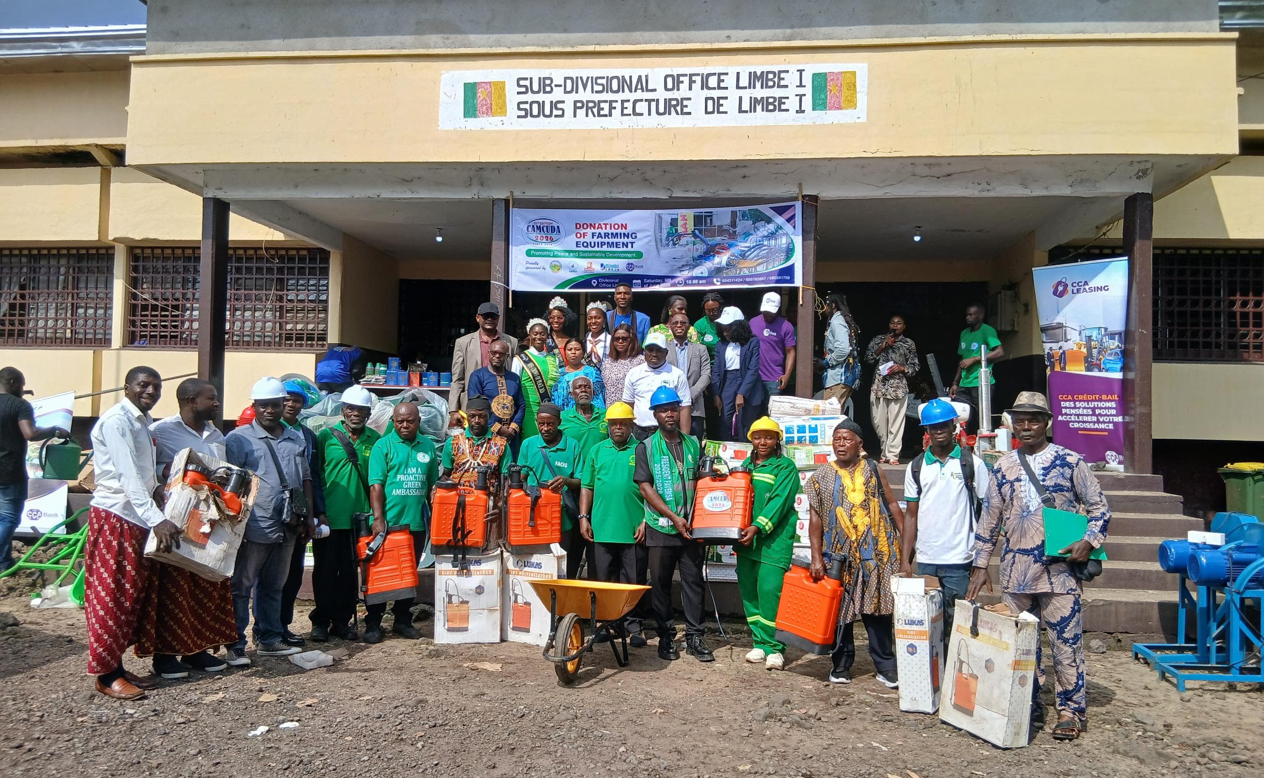 Limbe: CAMCUDA Donates Inputs to Boost Agric Productivity