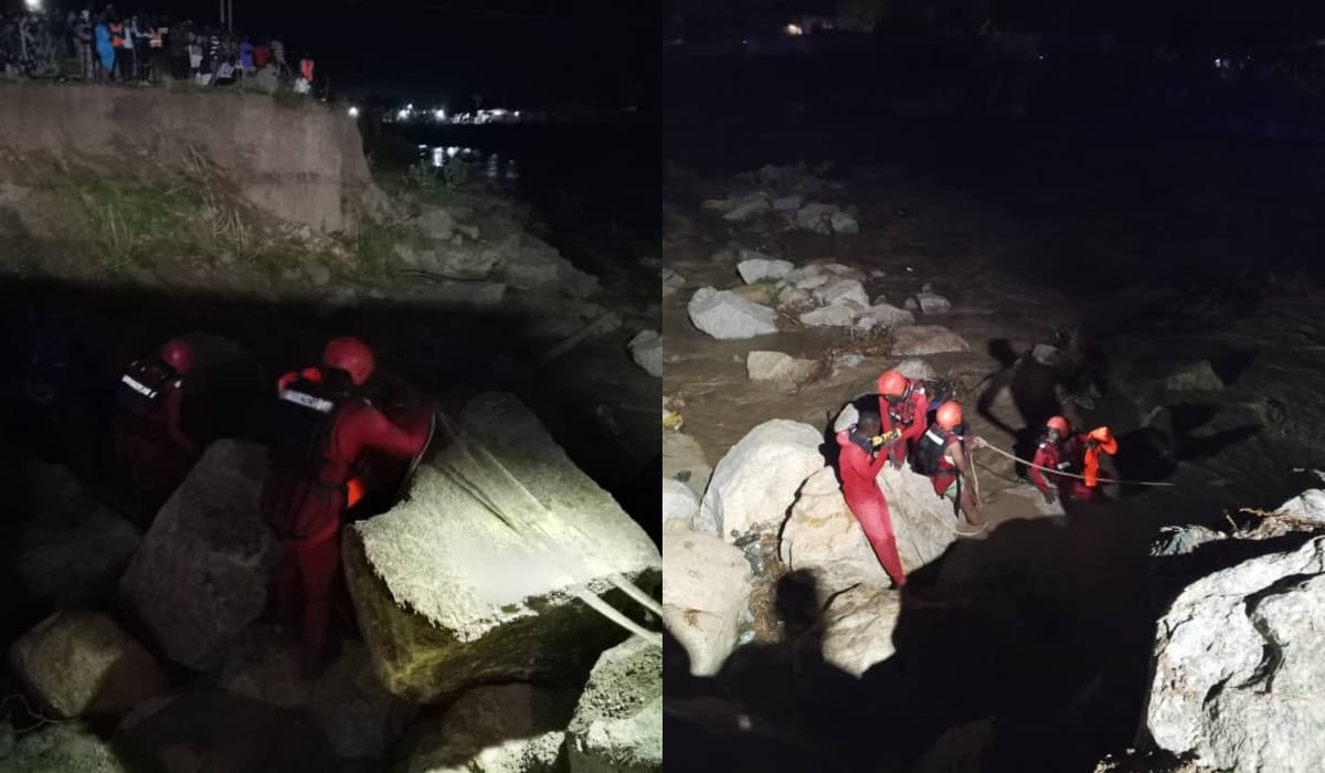 Maroua: sauvetage réussi d’un jeune homme emporté par les eaux du Mayo Palar et piégé entre deux rochers