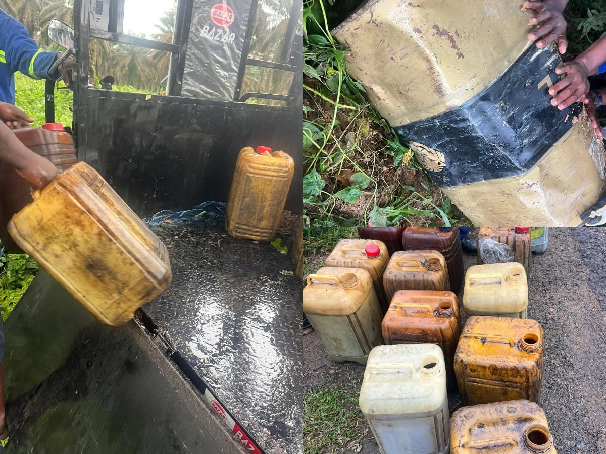 Melong : 2 065 litres de carburant saisis dans une opération anti-fraude