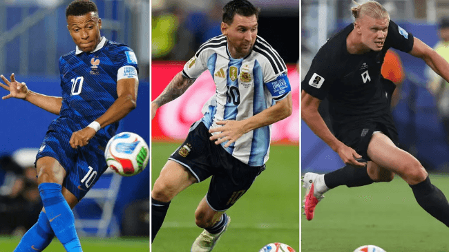 Messi, Mbappé and Haaland lead World Cup Golden Boot race