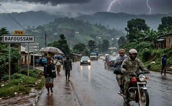Météo Ouest Cameroun : pluies orageuses attendues ce week-end