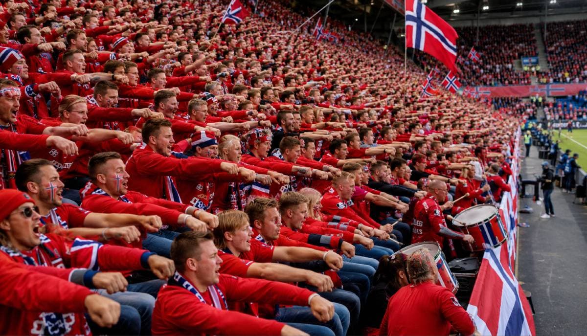 Mondial 2026 : le « Viking Row », la célébration spectaculaire qui accompagne le retour de la Norvège sur la scène mondiale