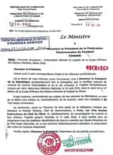 Mouelle Kombi à Samuel Eto’o : « C’est au président de la République de recevoir le trophée »