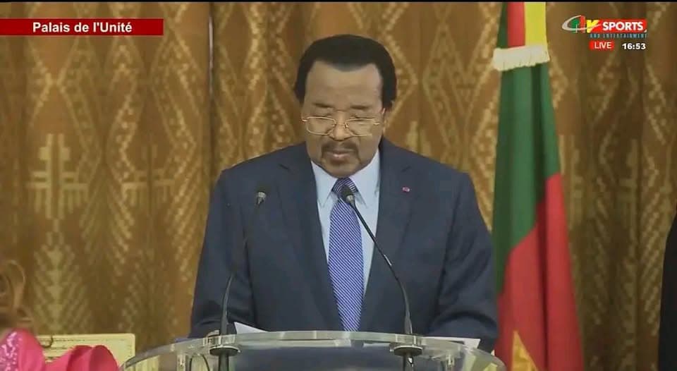 Paul Biya aux Lionnes Indomptables : « Continuez à nous faire rêver »