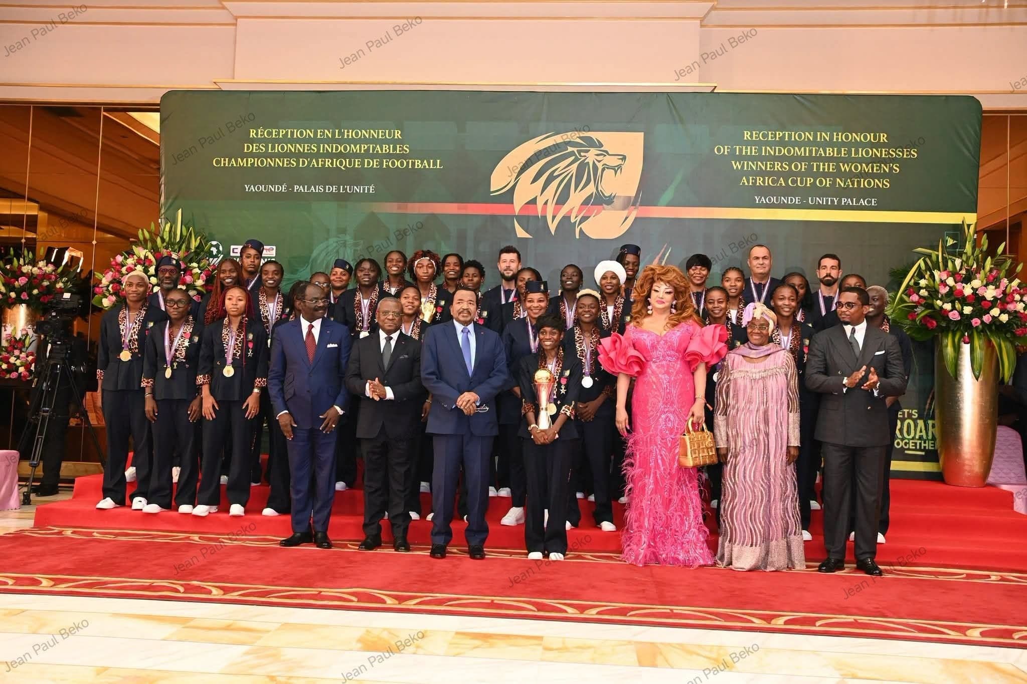 Paul Biya aux Lionnes indomptables : « votre parcours exemplaire doit être une source d’inspiration pour notre peuple »