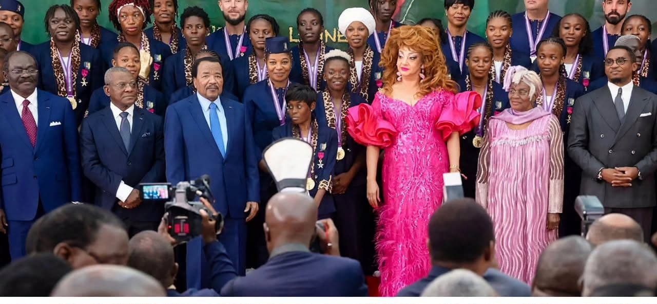 Paul Biya décore les Lionnes Indomptables, championnes d’Afrique 2026