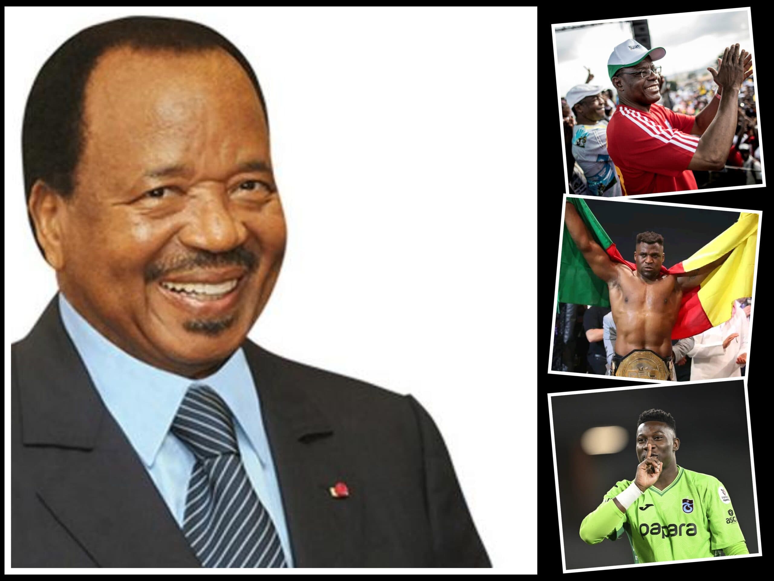 Paul Biya, Maurice Kamto, André Onana, Francis Ngannou vantent la victoire des lionnes indomptables