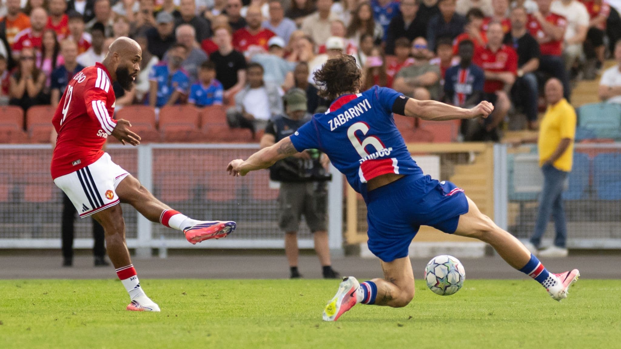 Pré saison : Bryan Mbeumo, chirurgical face au PSG