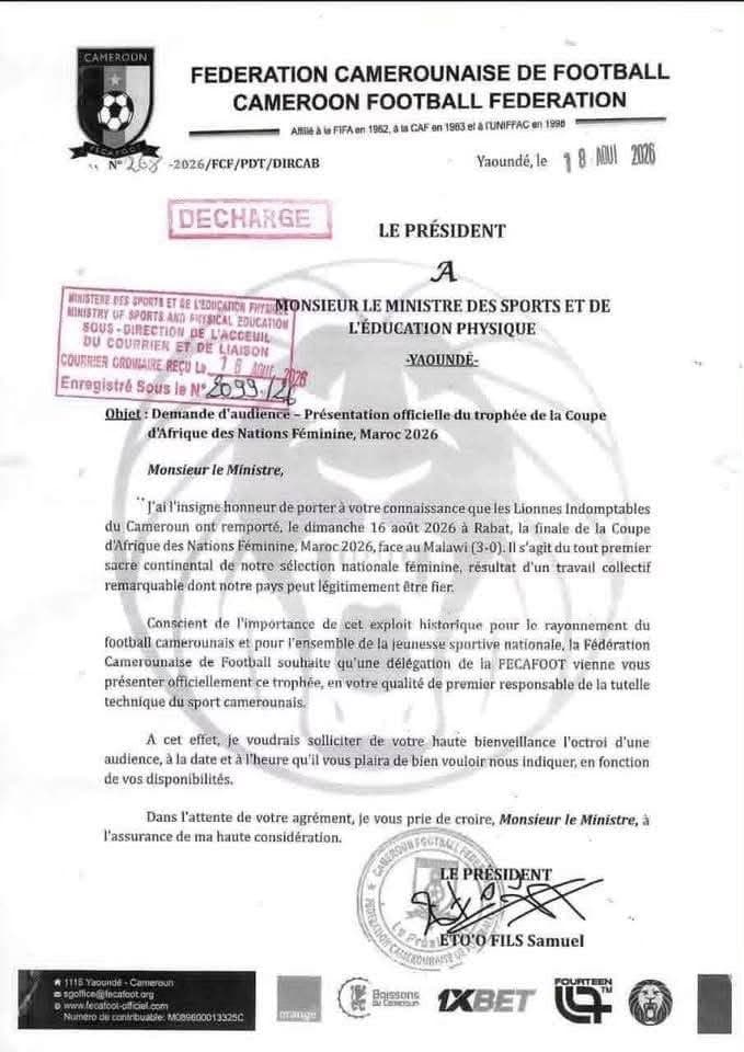 Présentation officielle du trophée de la CAN : vers une nouvelle guéguerre entre Eto’o et Kombi ?