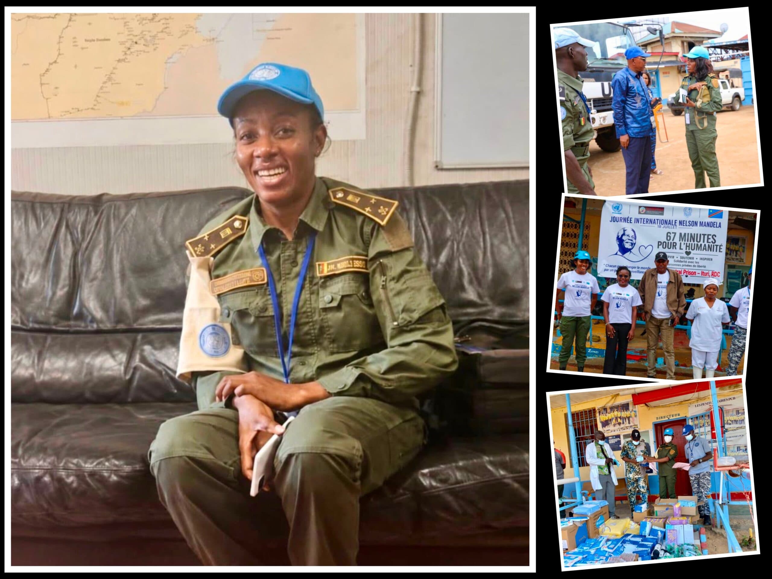RDC : la camerounaise Rosine Flore Mboule, au cœur des actions humanitaires de la Monusco
