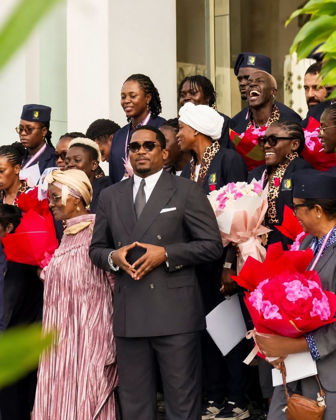 Réception des Lionnes au palais : « toute œuvre a besoin de temps », Samuel Eto’o